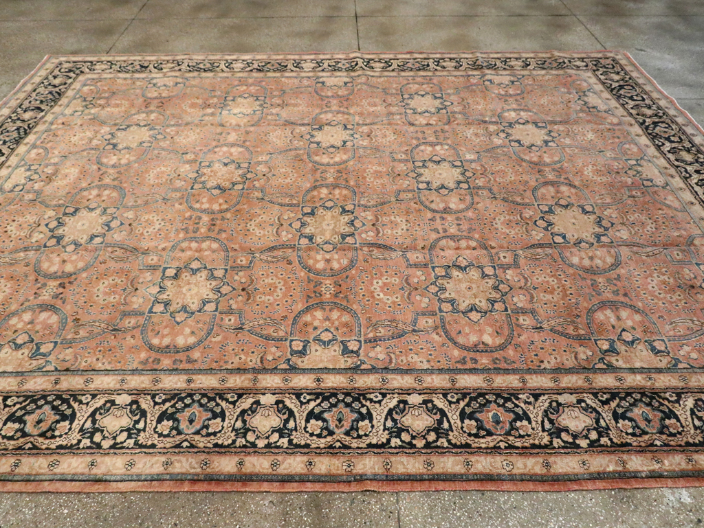 Antique Persian Mashad Carpet, No.13879 - Gss