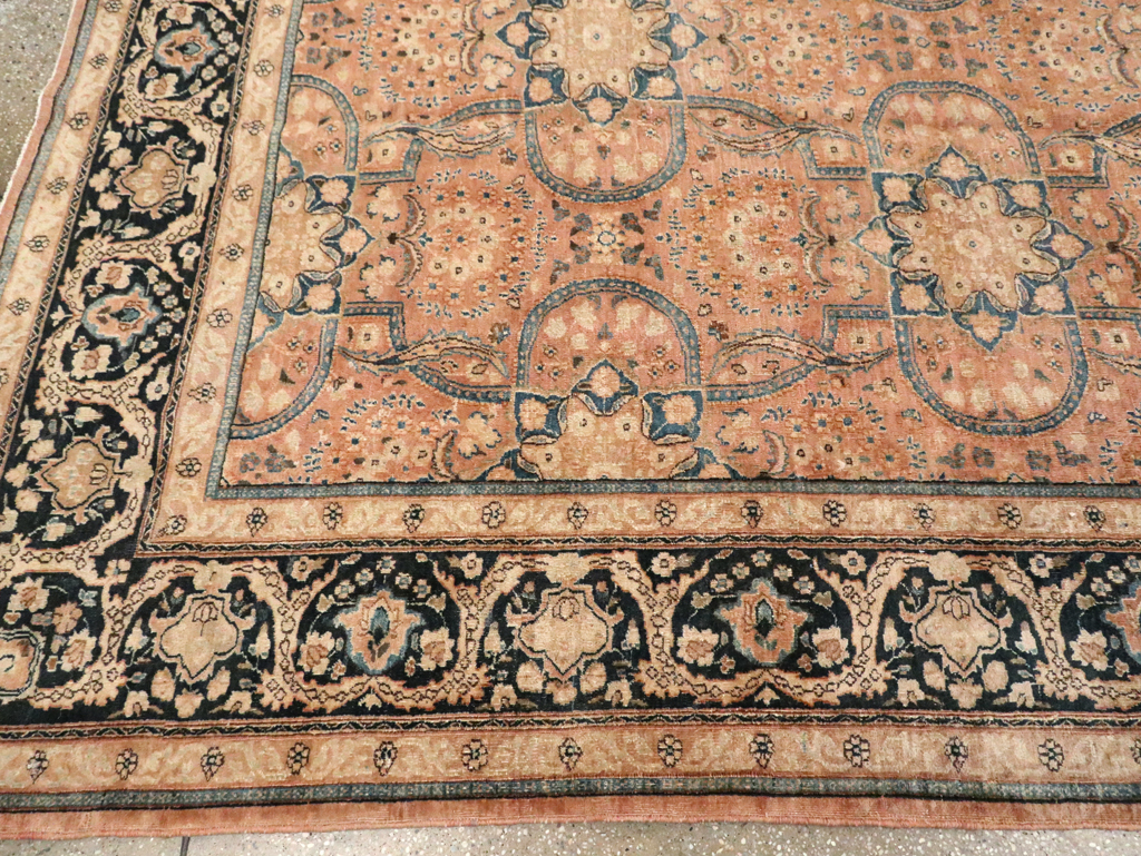 Antique Persian Mashad Carpet, No.13879 - Gss