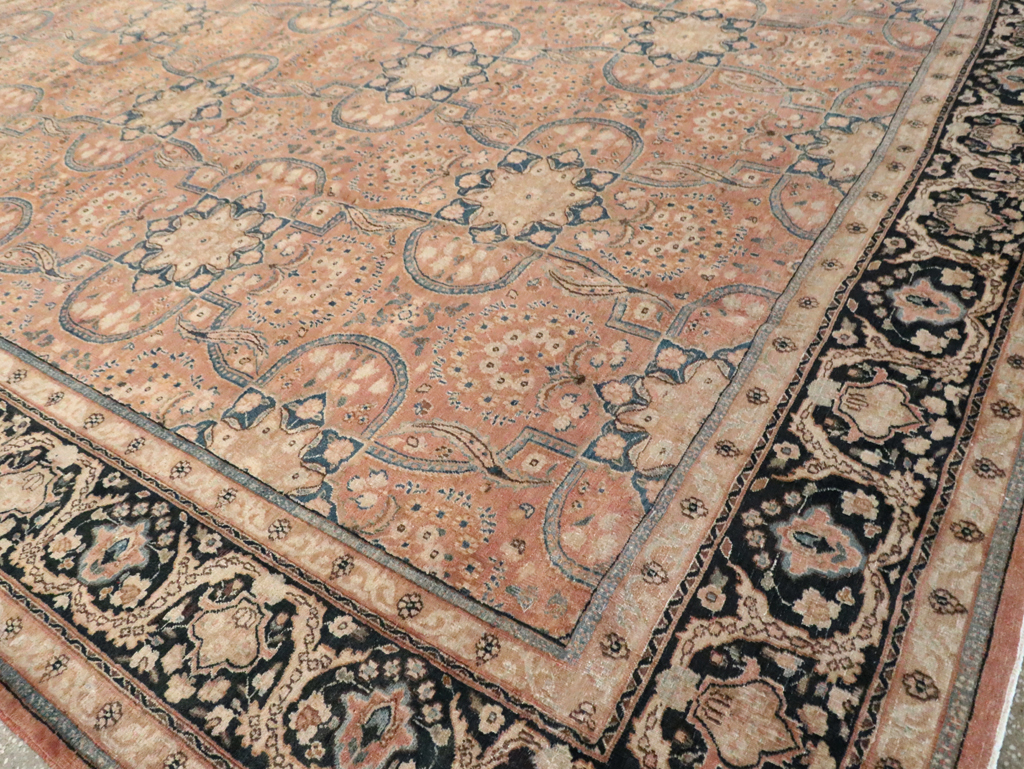 Antique Persian Mashad Carpet, No.13879 - Gss