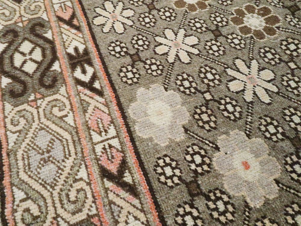 Vintage East Turkestan Khotan Rug, No.13885 - Gss