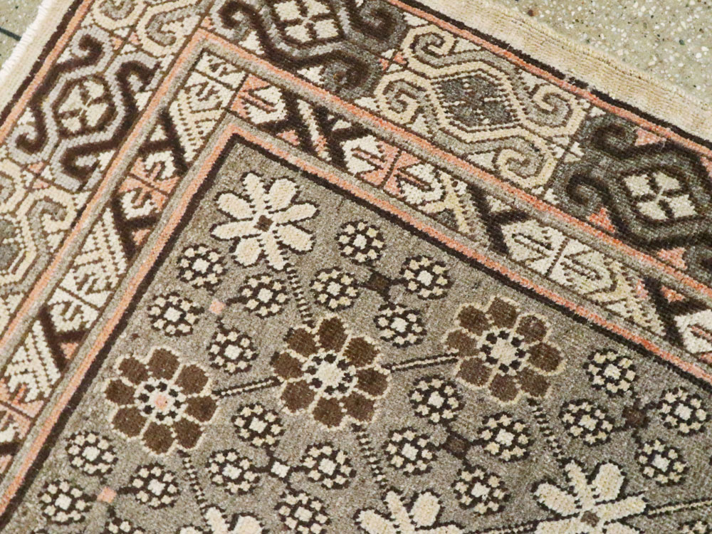 Vintage East Turkestan Khotan Rug, No.13885 - Gss