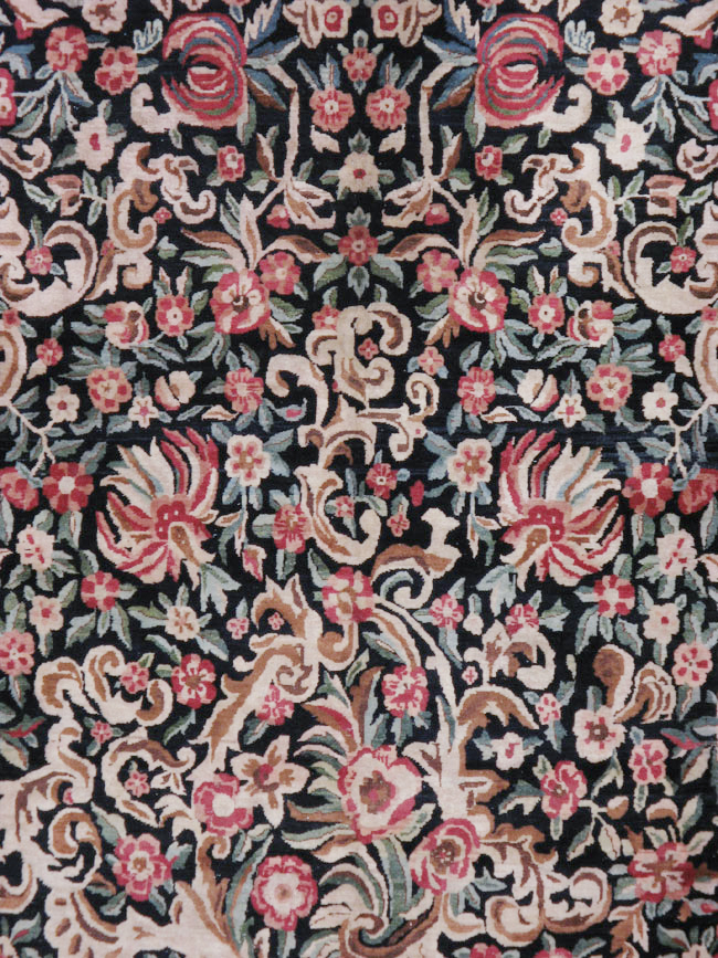 Antique Persian Kashan Carpet, No.13921 - Gss