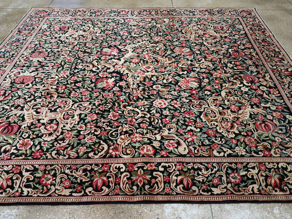 Antique Persian Kashan Carpet, No.13921 - Gss