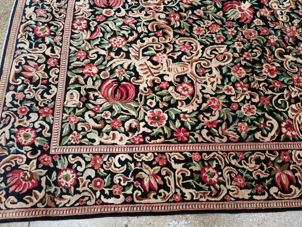 Antique Persian Kashan Carpet, No.13921 - Gss