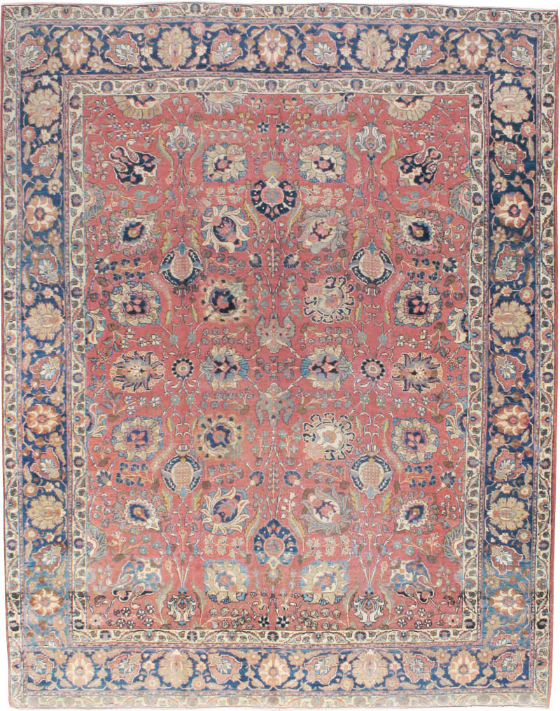 Antique Persian Tabriz Carpet, No.13939 - Gss