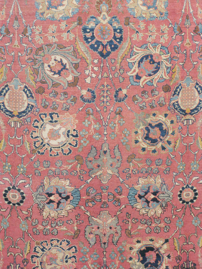 Antique Persian Tabriz Carpet, No.13939 - Gss