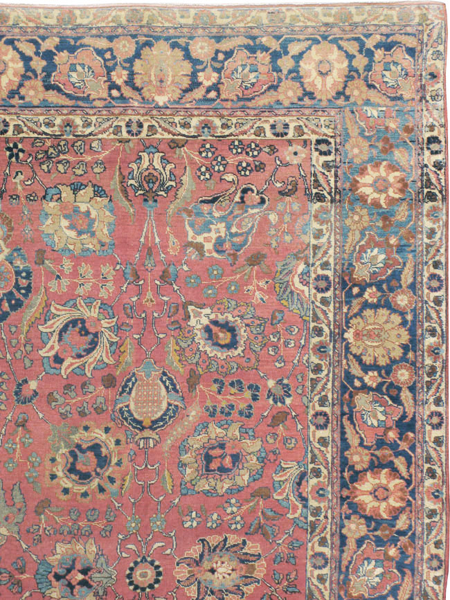 Antique Persian Tabriz Carpet, No.13939 - Gss