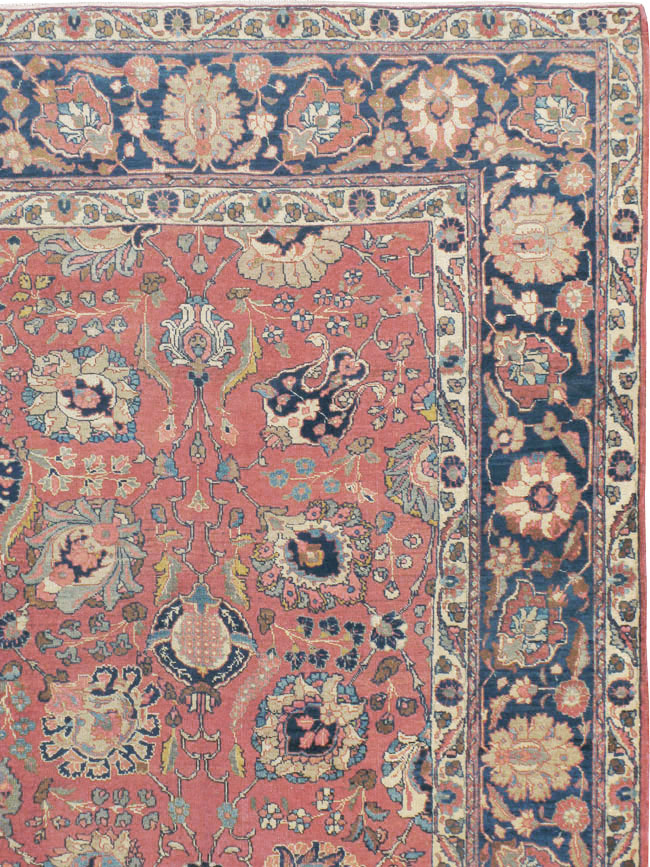 Antique Persian Tabriz Carpet, No.13939 - Gss