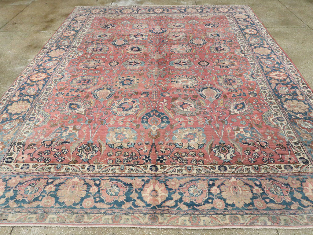 Antique Persian Tabriz Carpet, No.13939 - Gss