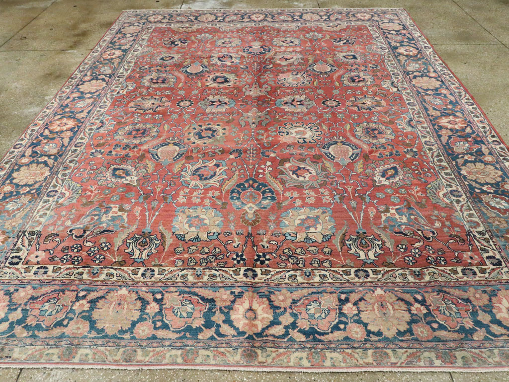 Antique Persian Tabriz Carpet, No.13939 - Gss