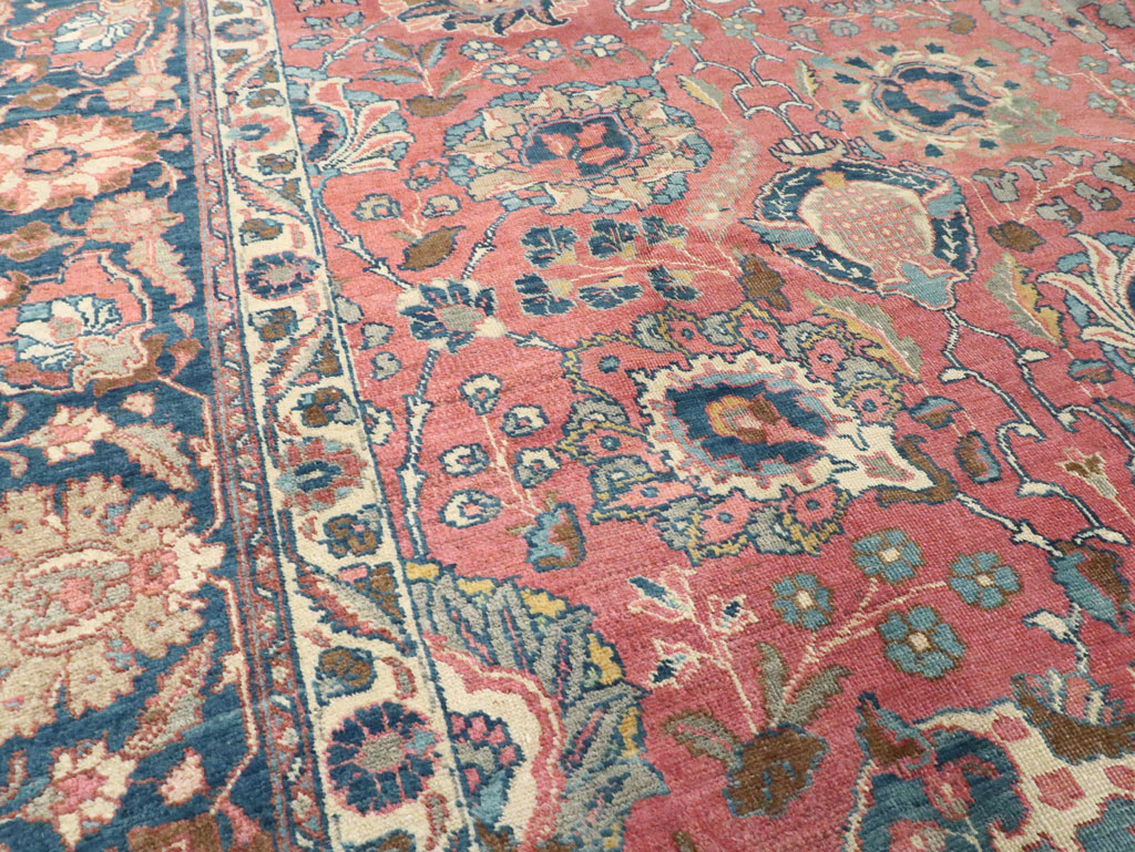 Antique Persian Tabriz Carpet, No.13939 - Gss
