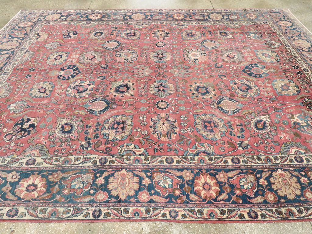 Antique Persian Tabriz Carpet, No.13939 - Gss