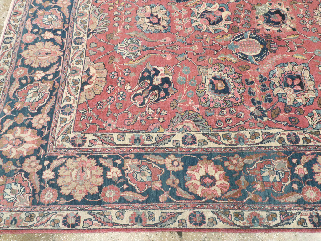 Antique Persian Tabriz Carpet, No.13939 - Gss
