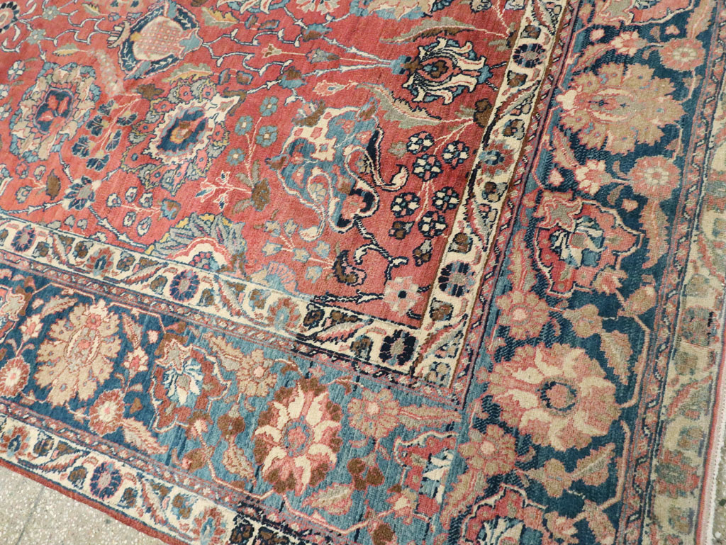 Antique Persian Tabriz Carpet, No.13939 - Gss