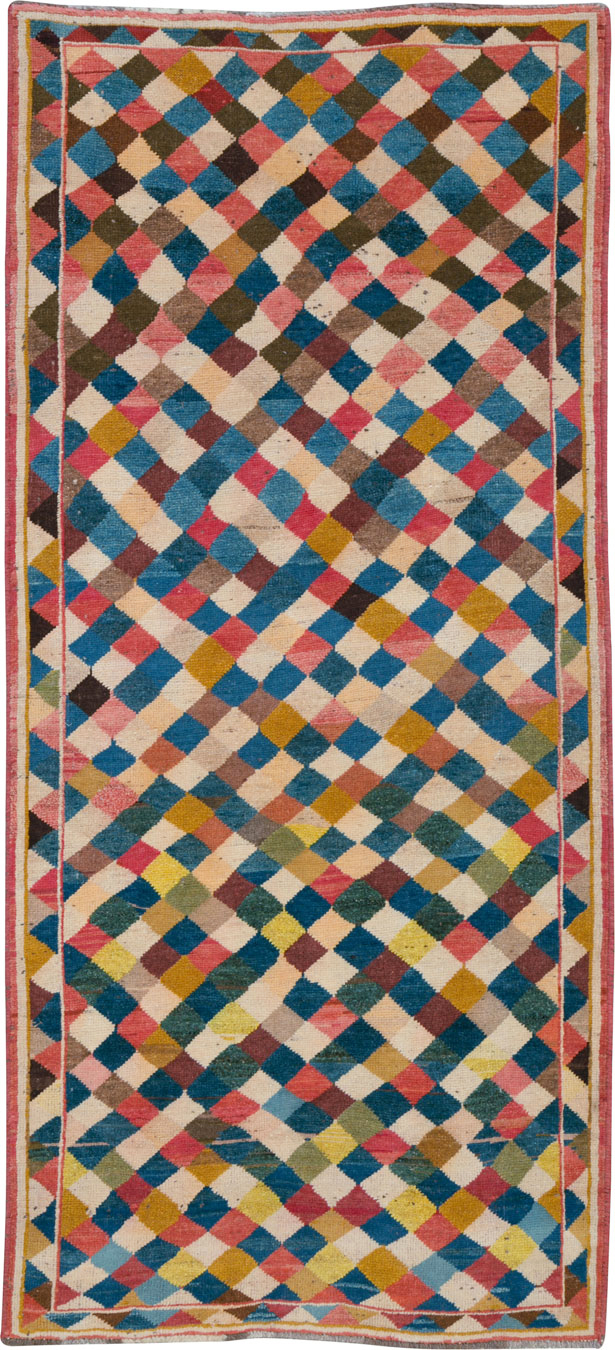 Vintage Persian Gabbeh Rug, No.13964 - Gss