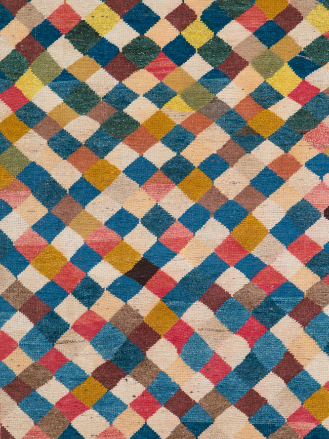 Vintage Persian Gabbeh Rug, No.13964 - Gss