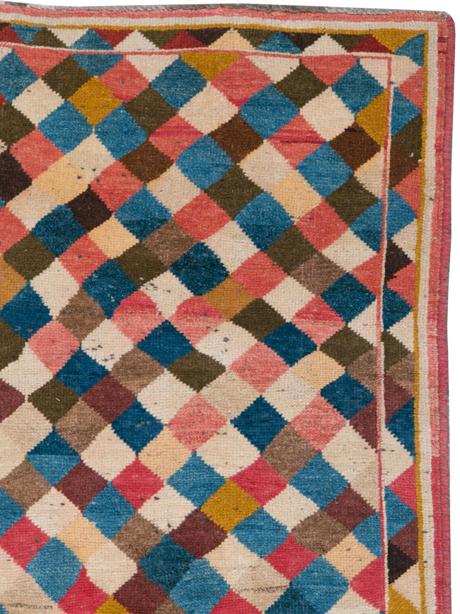 Vintage Persian Gabbeh Rug, No.13964 - Gss
