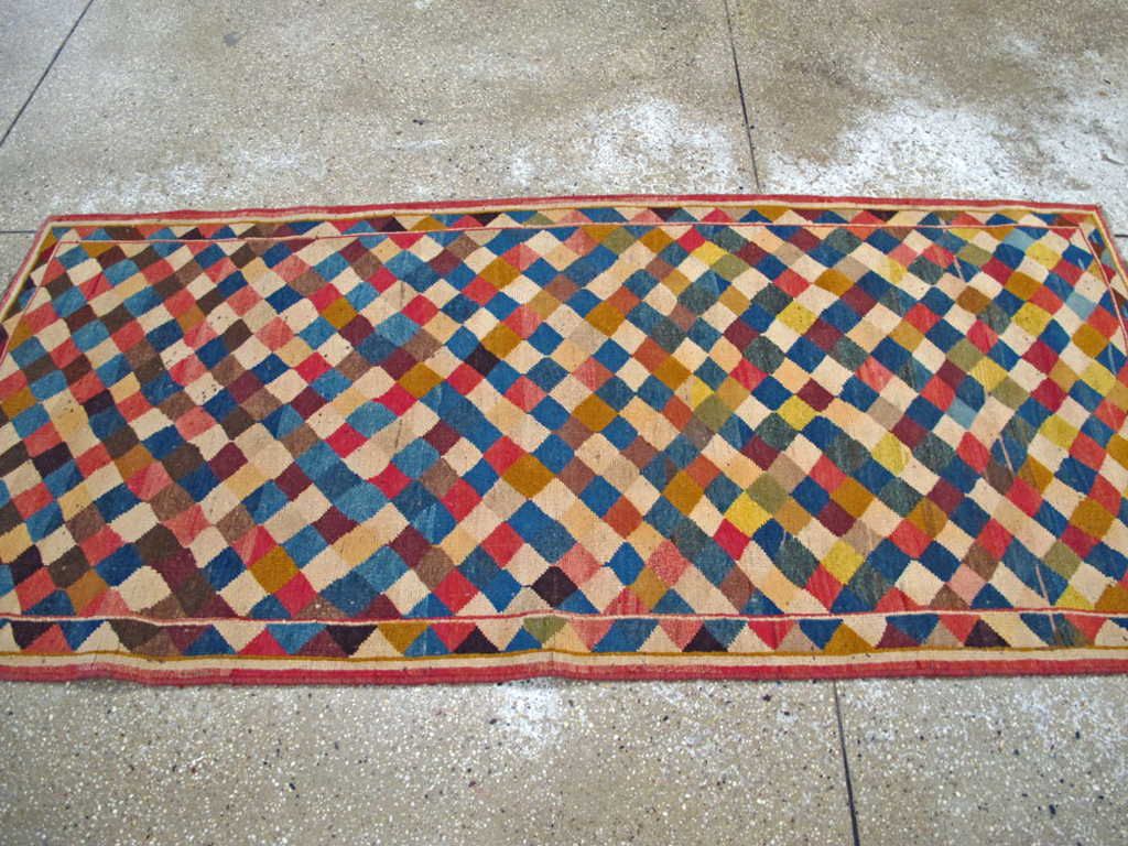 Vintage Persian Gabbeh Rug, No.13964 - Gss