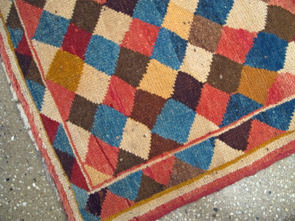 Vintage Persian Gabbeh Rug, No.13964 - Gss