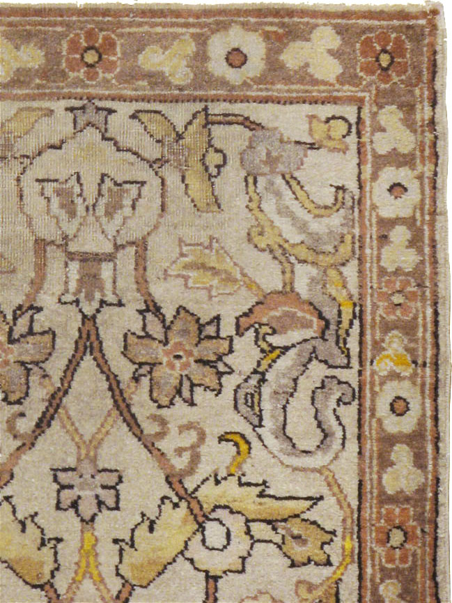 Antique Indian Lahore Rug, No.13977 - Gss