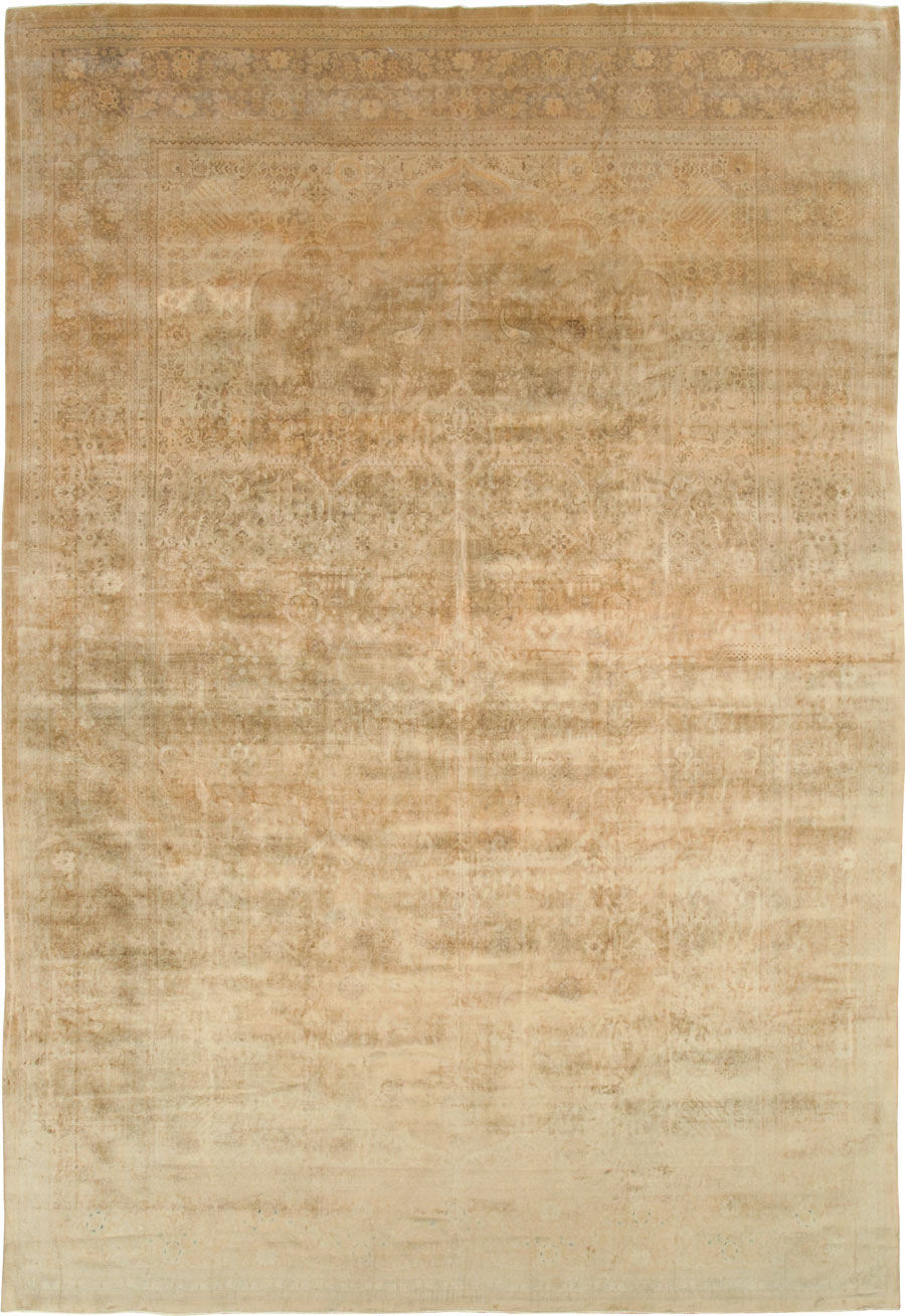 Antique Persian Tabriz Carpet, No.13986 - Gss