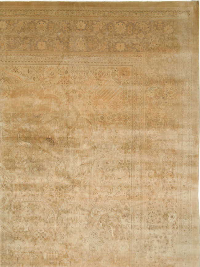 Antique Persian Tabriz Carpet, No.13986 - Gss