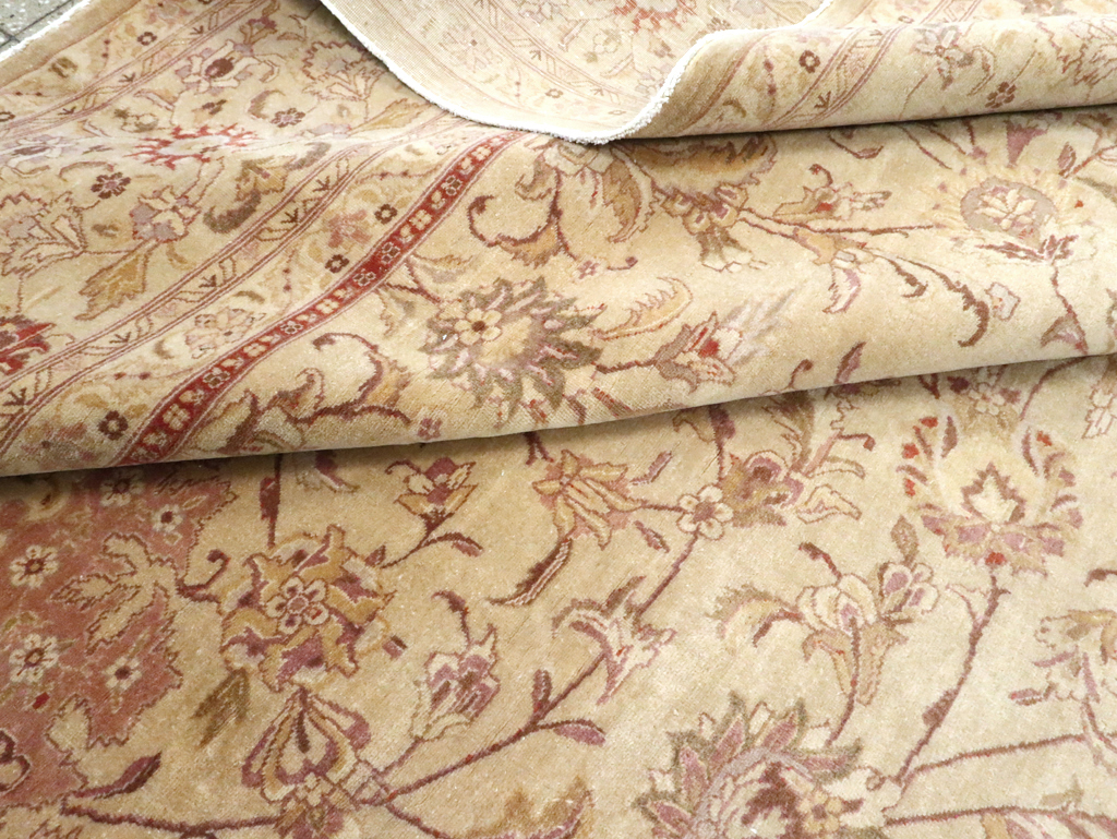 Vintage Persian Tabriz Carpet, No.13991 - Gss