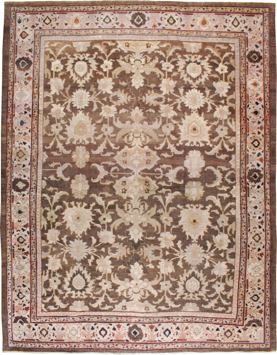 Antique Persian Mahal Carpet, No.13993 - Gss