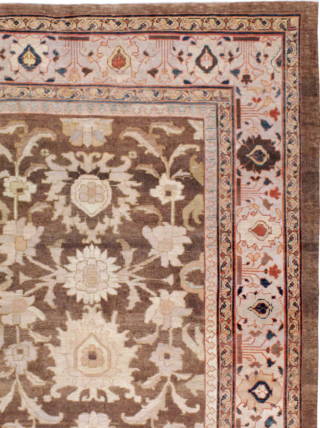 Antique Persian Mahal Carpet, No.13993 - Gss