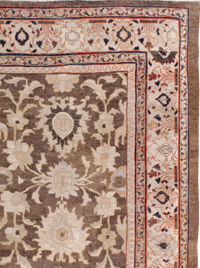 Antique Persian Mahal Carpet, No.13993 - Gss