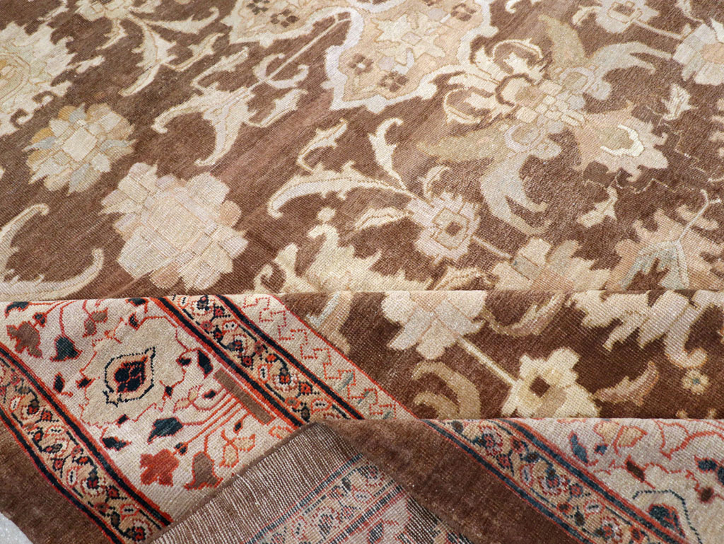 Antique Persian Mahal Carpet, No.13993 - Gss