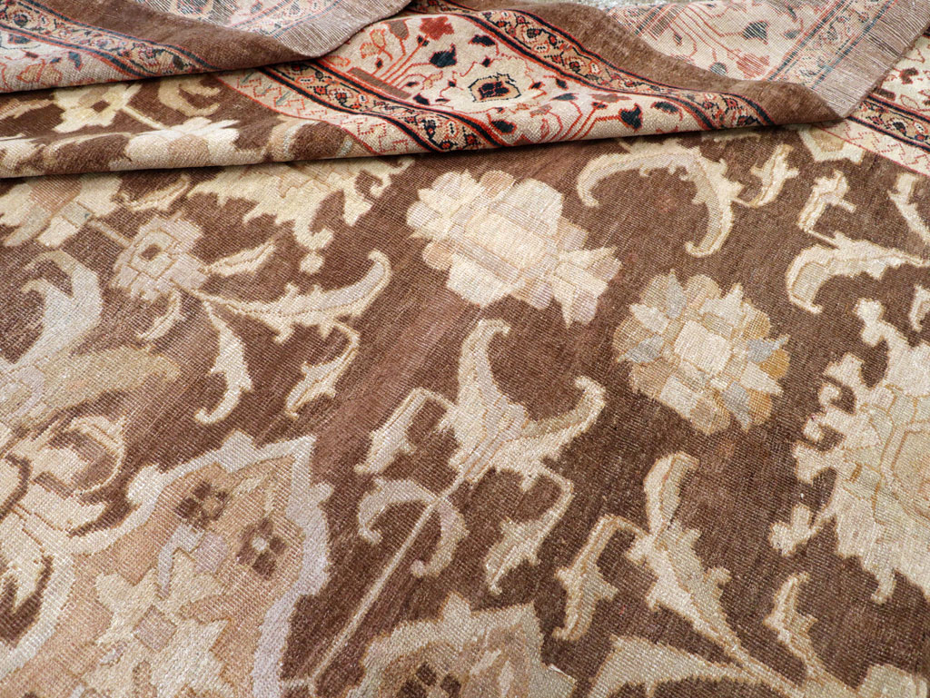 Antique Persian Mahal Carpet, No.13993 - Gss