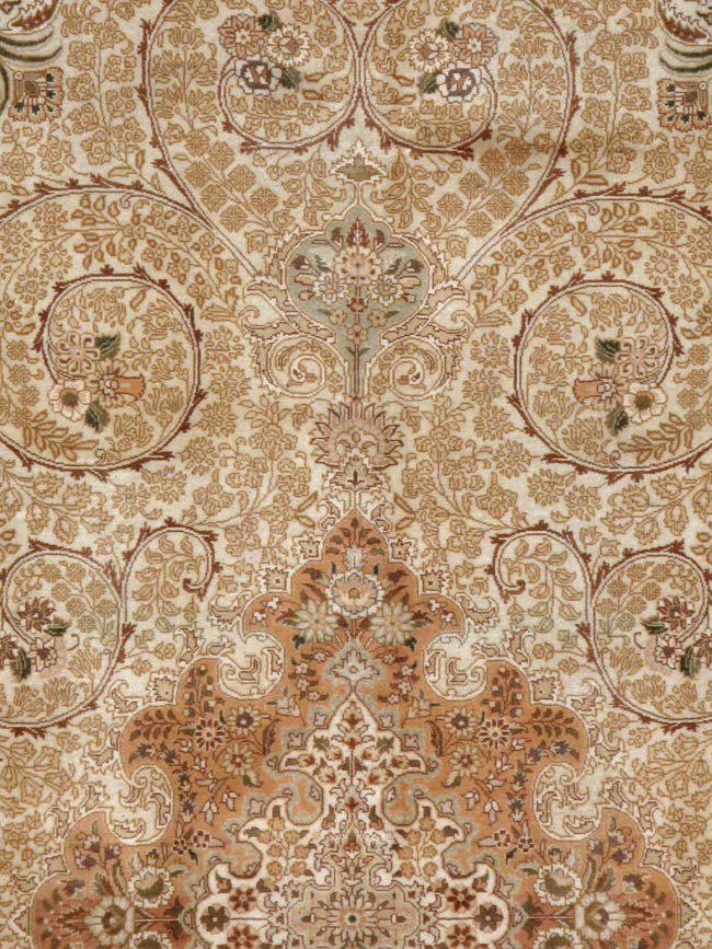 Vintage Persian Tabriz Carpet, No.13996 - Gss