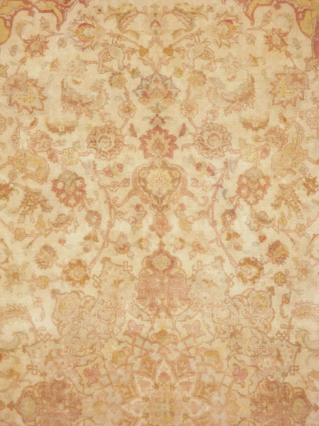 Vintage Persian Tabriz Carpet, No.13998 - Gss