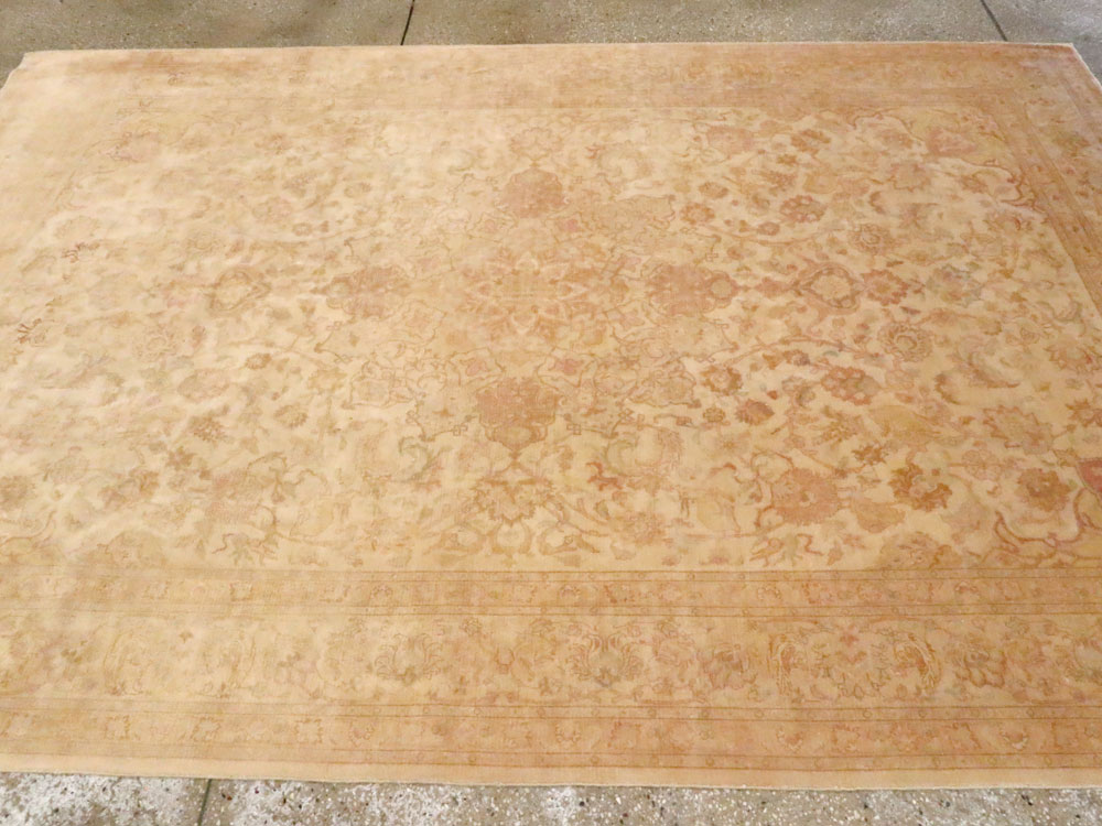 Vintage Persian Tabriz Carpet, No.13998 - Gss