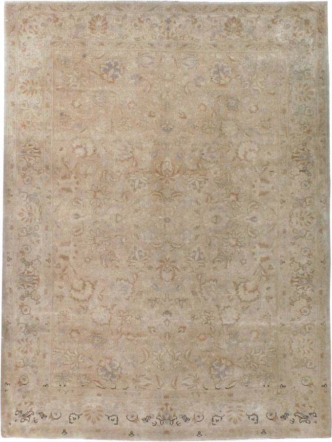 Vintage Persian Tabriz Carpet, No.14003 - Gss