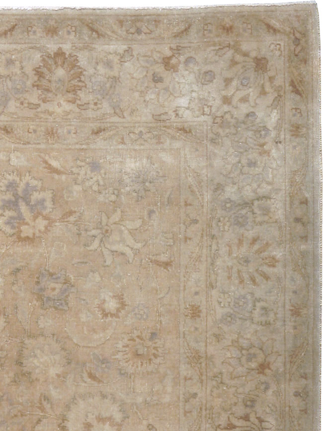 Vintage Persian Tabriz Carpet, No.14003 - Gss