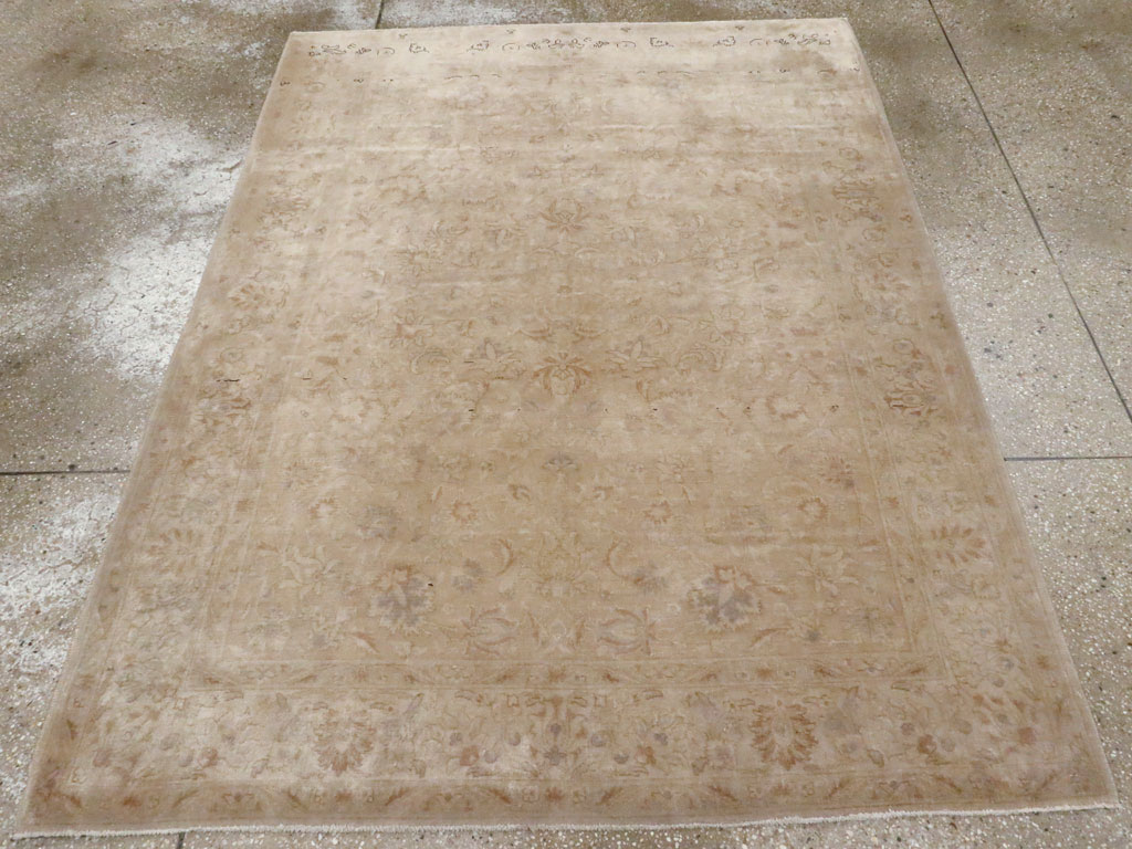 Vintage Persian Tabriz Carpet, No.14003 - Gss