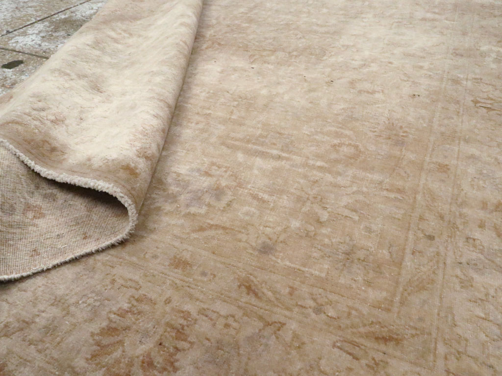 Vintage Persian Tabriz Carpet, No.14003 - Gss