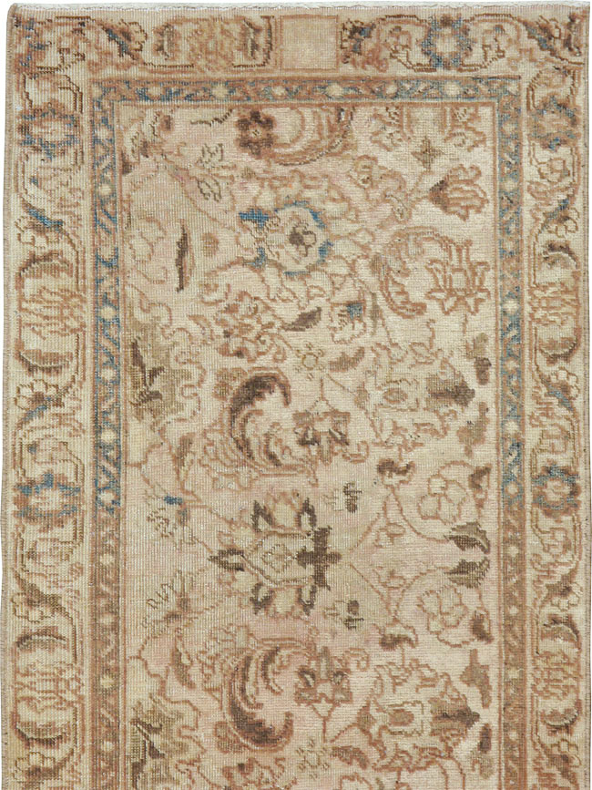 Vintage Persian Tabriz Runner, No.14027 - Gss
