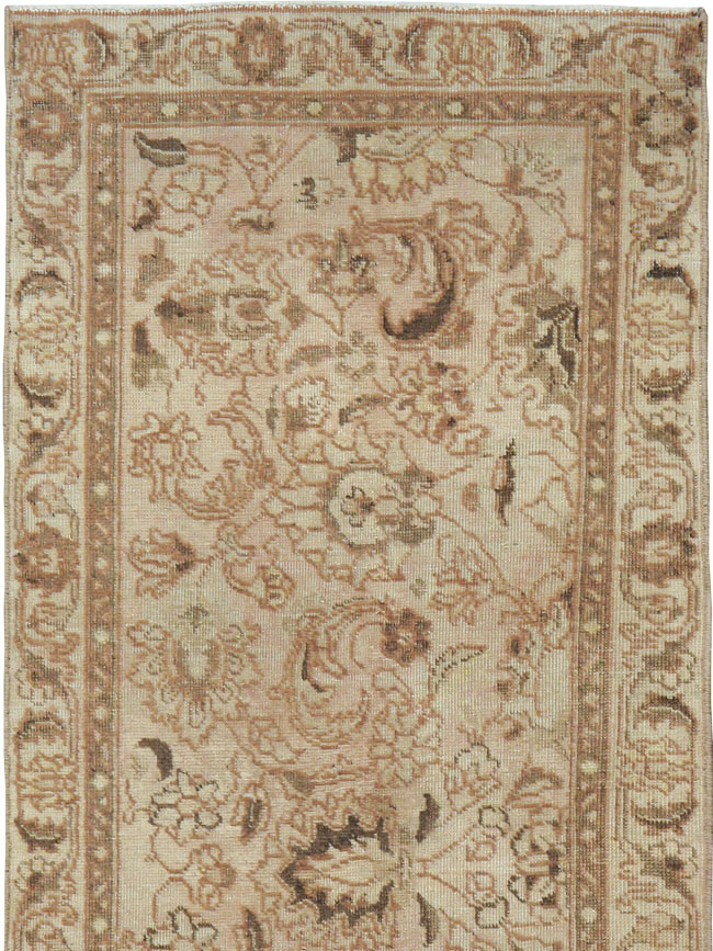 Vintage Persian Tabriz Runner, No.14027 - Gss