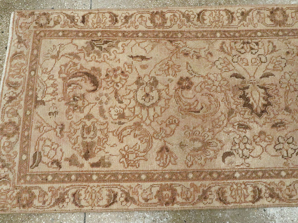 Vintage Persian Tabriz Runner, No.14027 - Gss