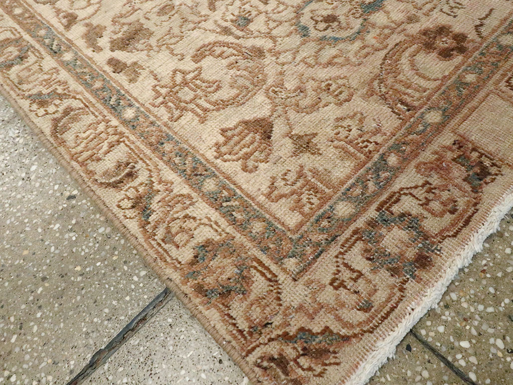 Vintage Persian Tabriz Runner, No.14027 - Gss