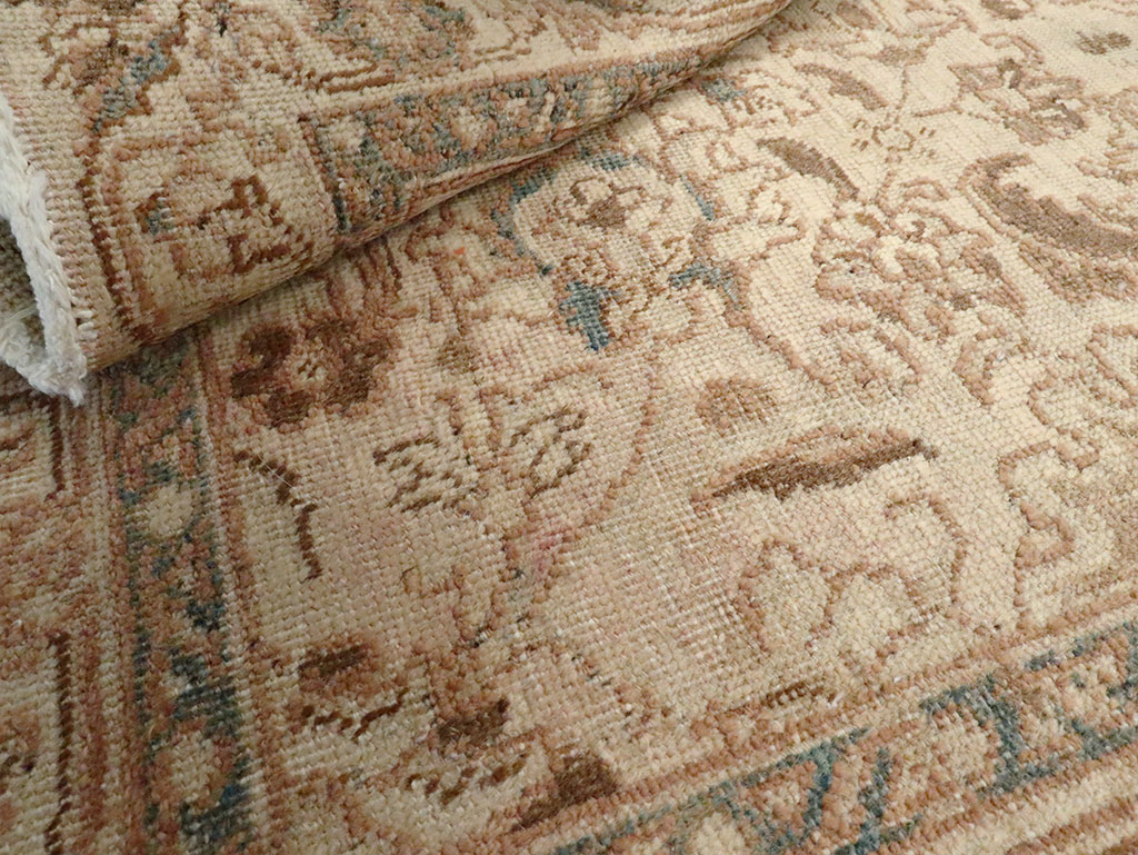 Vintage Persian Tabriz Runner, No.14027 - Gss