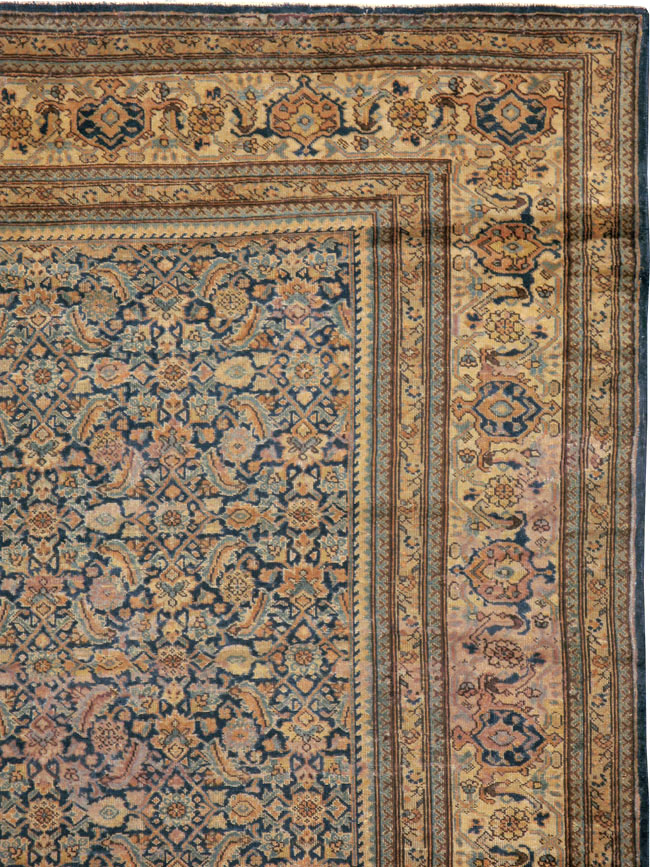 Antique Persian Tabriz Rug, No.14031 - Gss