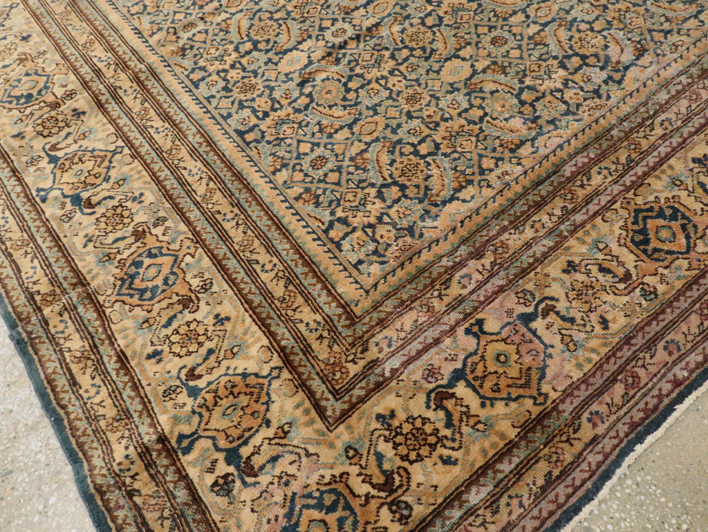 Antique Persian Tabriz Rug, No.14031 - Gss