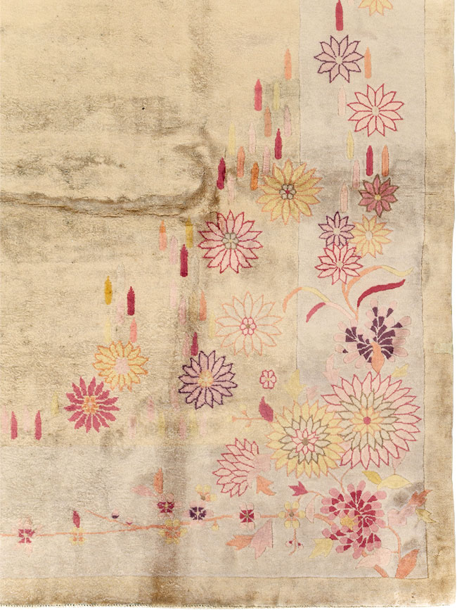 Vintage Chinese Art Deco Room Size Carpet, No.14045 - Gss