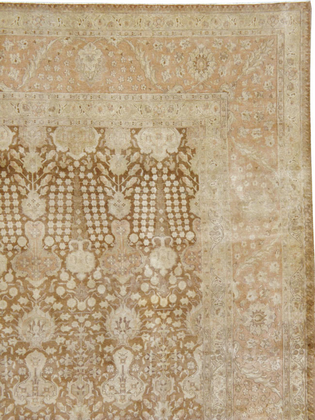 Vintage Persian Tabriz Carpet, No.14060 - Gss