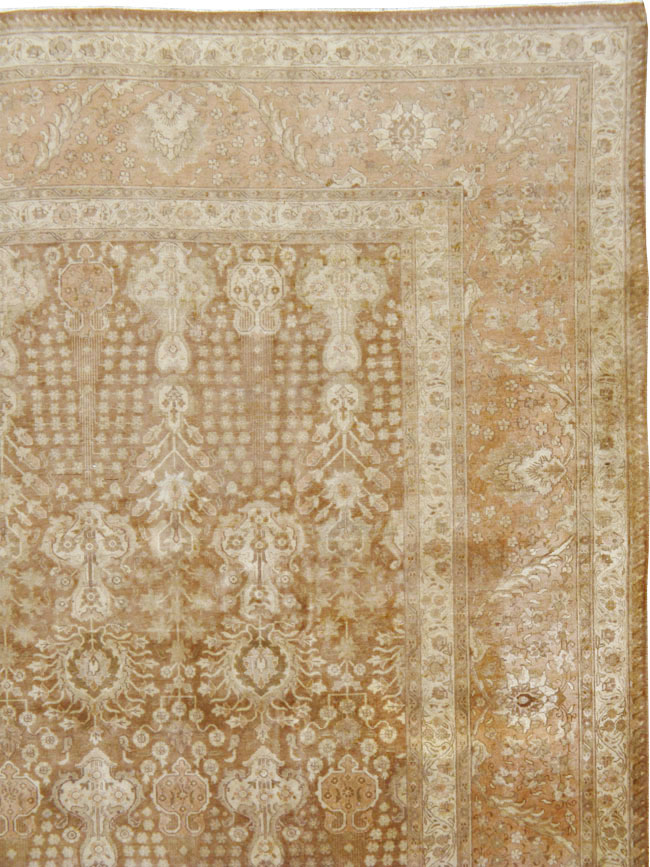 Vintage Persian Tabriz Carpet, No.14060 - Gss