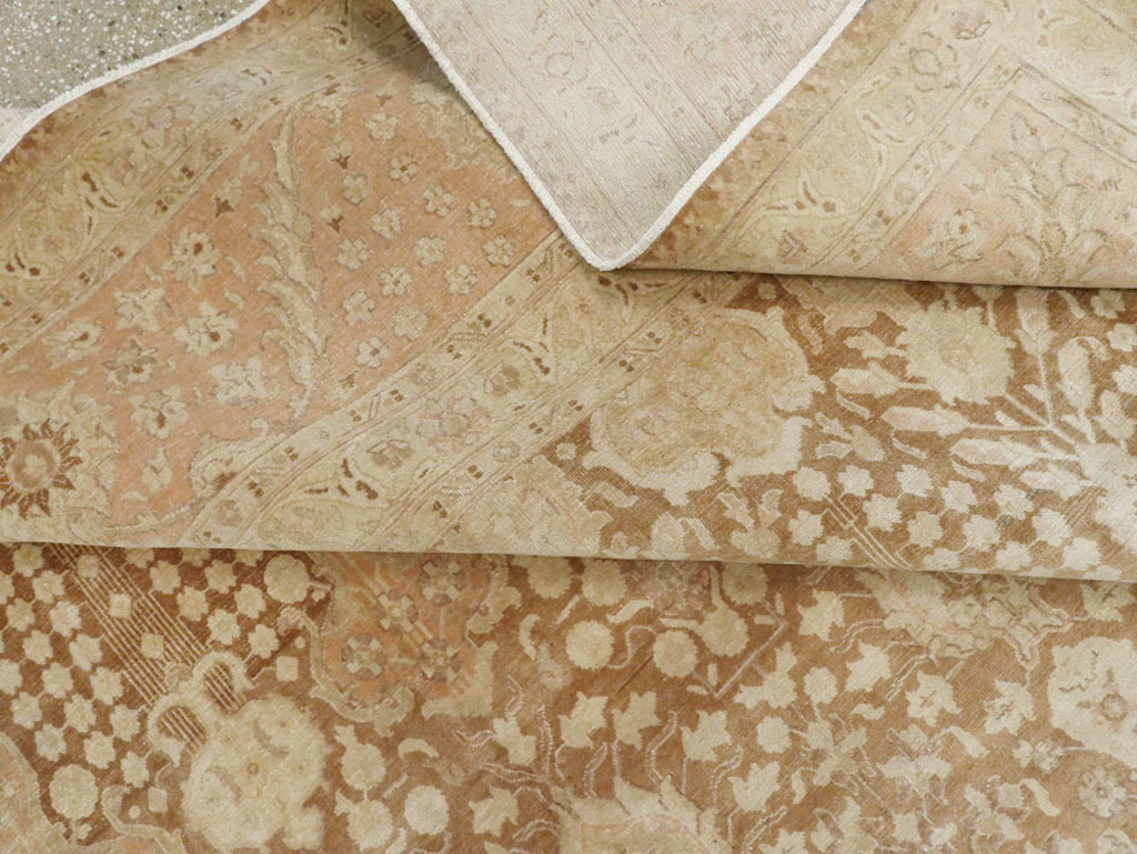 Vintage Persian Tabriz Carpet, No.14060 - Gss